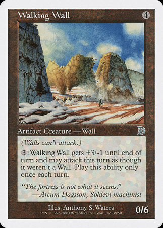 Walking Wall [Deckmasters] | Fandemonia Ltd