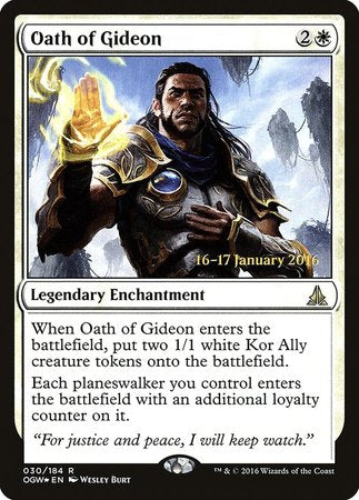Oath of Gideon [Oath of the Gatewatch Promos] | Fandemonia Ltd