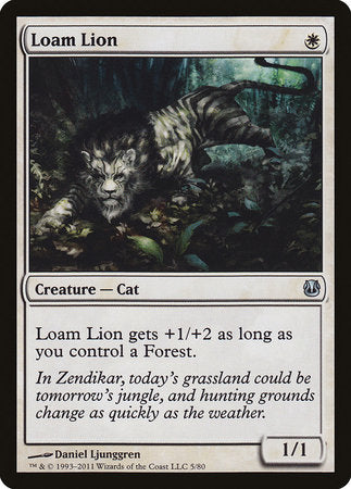 Loam Lion [Duel Decks: Ajani vs. Nicol Bolas] | Fandemonia Ltd