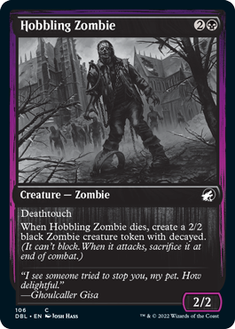 Hobbling Zombie [Innistrad: Double Feature] | Fandemonia Ltd