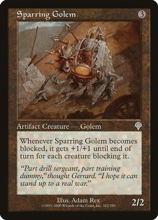 Sparring Golem [Invasion] | Fandemonia Ltd