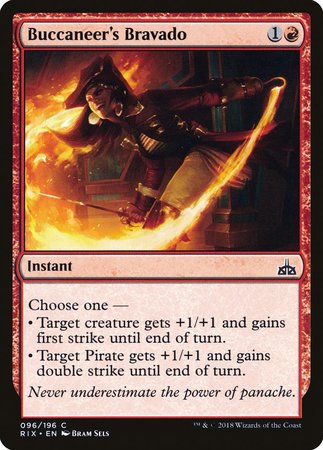 Buccaneer's Bravado [Rivals of Ixalan] | Fandemonia Ltd