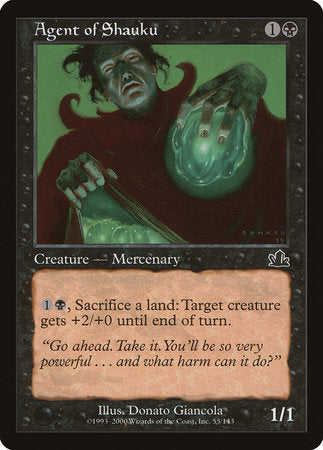 Agent of Shauku [Prophecy] | Fandemonia Ltd