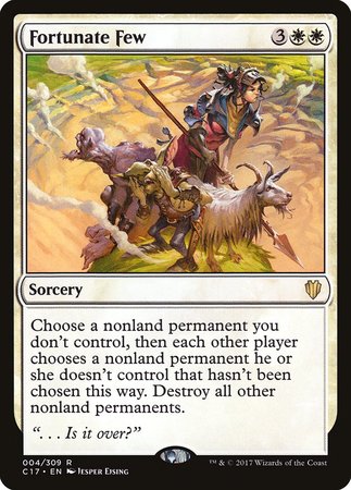Fortunate Few [Commander 2017] | Fandemonia Ltd