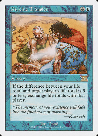 Psychic Transfer [Classic Sixth Edition] | Fandemonia Ltd