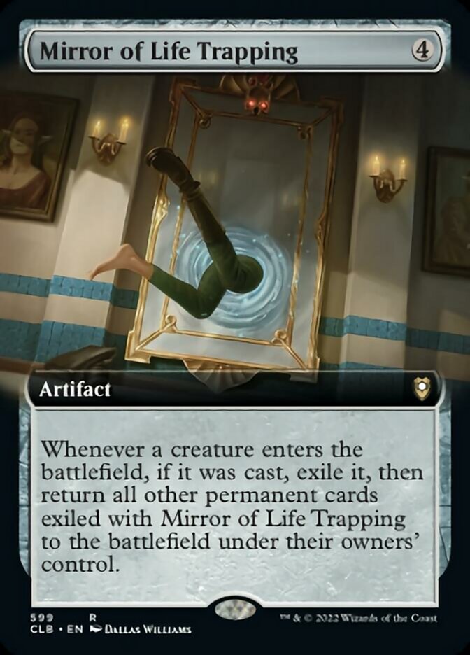 Mirror of Life Trapping (Extended Art) [Commander Legends: Battle for Baldur's Gate] | Fandemonia Ltd