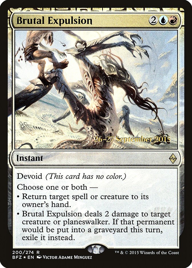 Brutal Expulsion  [Battle for Zendikar Prerelease Promos] | Fandemonia Ltd