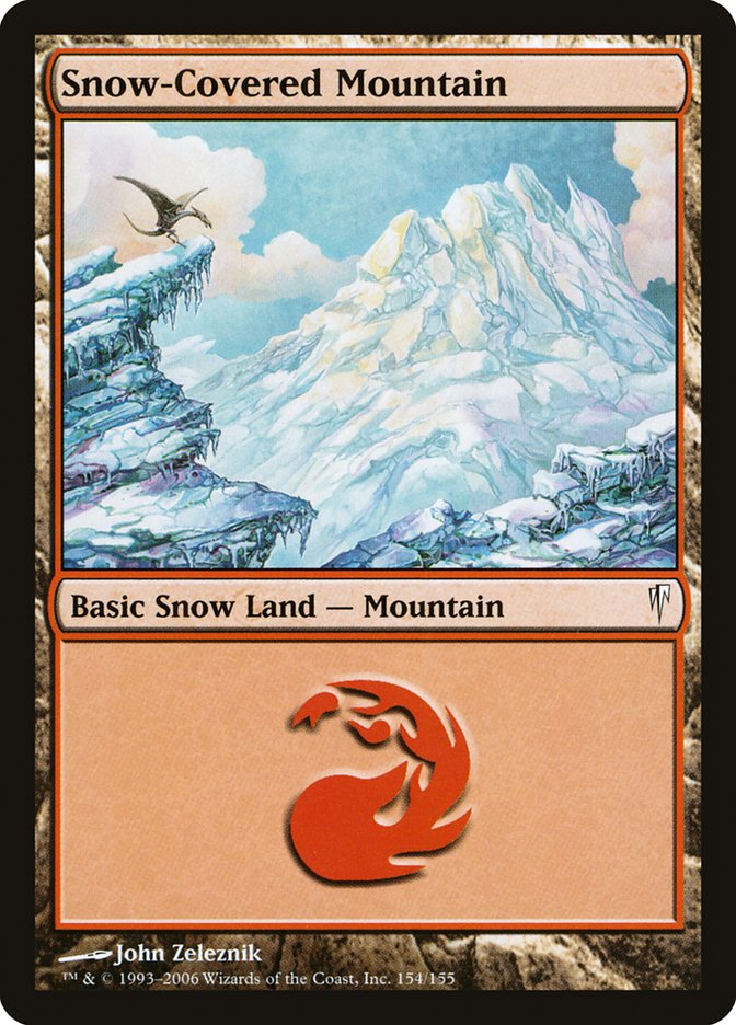 Snow-Covered Mountain [Coldsnap] | Fandemonia Ltd
