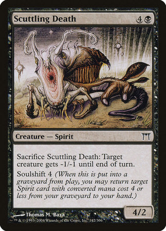 Scuttling Death [Champions of Kamigawa] | Fandemonia Ltd