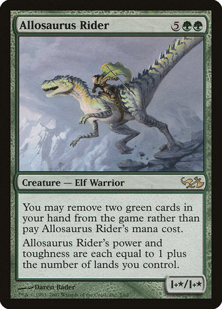 Allosaurus Rider [Duel Decks: Elves vs. Goblins] | Fandemonia Ltd