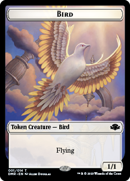Goblin // Bird Double-Sided Token [Dominaria Remastered Tokens] | Fandemonia Ltd