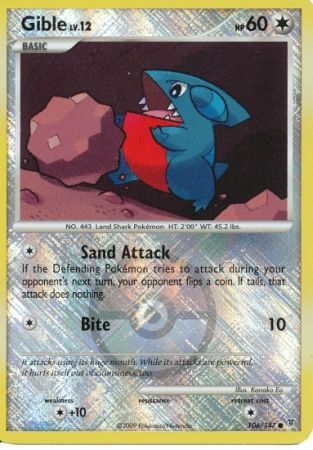 Gible (106/147) (Championship Promo) [Platinum: Supreme Victors] | Fandemonia Ltd