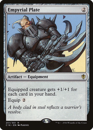 Empyrial Plate [Commander 2016] | Fandemonia Ltd