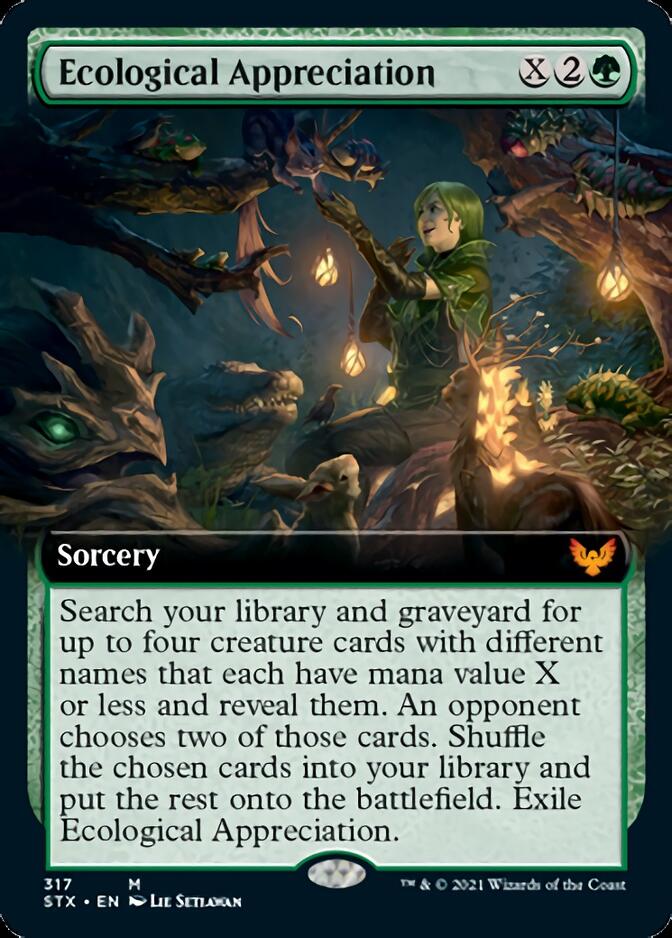 Ecological Appreciation (Extended) [Strixhaven: School of Mages] | Fandemonia Ltd