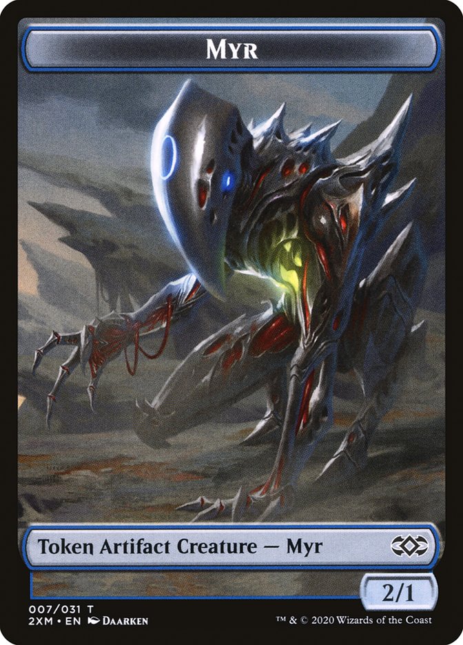 Myr (007/031) [Double Masters Tokens] | Fandemonia Ltd