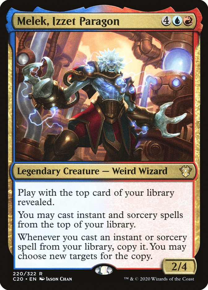 Melek, Izzet Paragon [Commander 2020] | Fandemonia Ltd
