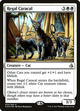 Regal Caracal [Amonkhet Promos] | Fandemonia Ltd