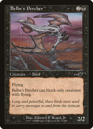 Belbe's Percher [Nemesis] | Fandemonia Ltd
