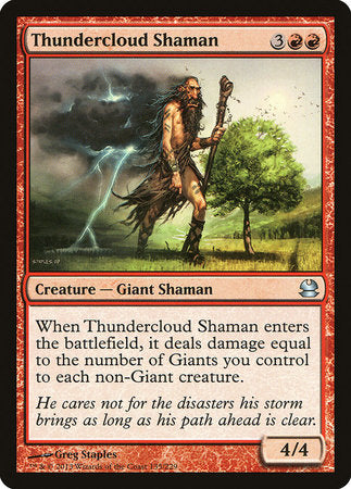 Thundercloud Shaman [Modern Masters] | Fandemonia Ltd