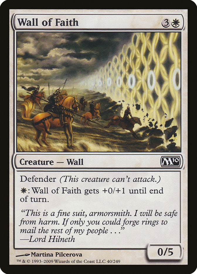 Wall of Faith [Magic 2010] | Fandemonia Ltd
