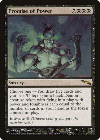 Promise of Power [Mirrodin] | Fandemonia Ltd
