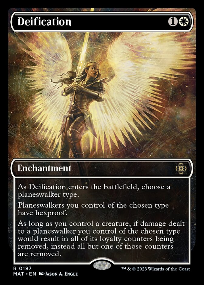 Deification (Showcase Halo Foil) [March of the Machine: The Aftermath] | Fandemonia Ltd