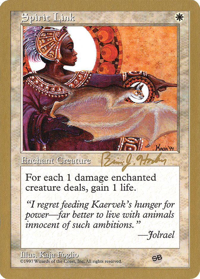 Spirit Link (Brian Hacker) (SB) [World Championship Decks 1998] | Fandemonia Ltd