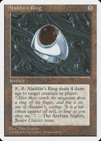 Aladdin's Ring [Fourth Edition] | Fandemonia Ltd