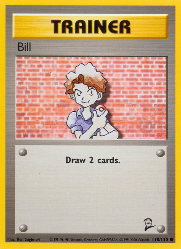 Bill (118/130) [Base Set 2] | Fandemonia Ltd