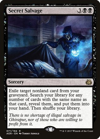 Secret Salvage [Aether Revolt] | Fandemonia Ltd