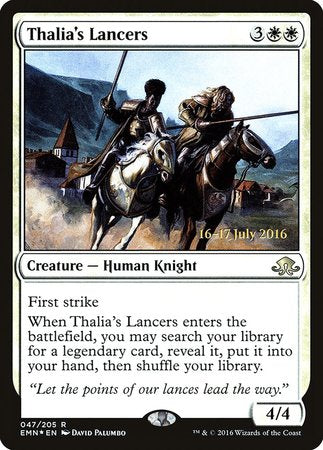 Thalia's Lancers [Eldritch Moon Promos] | Fandemonia Ltd
