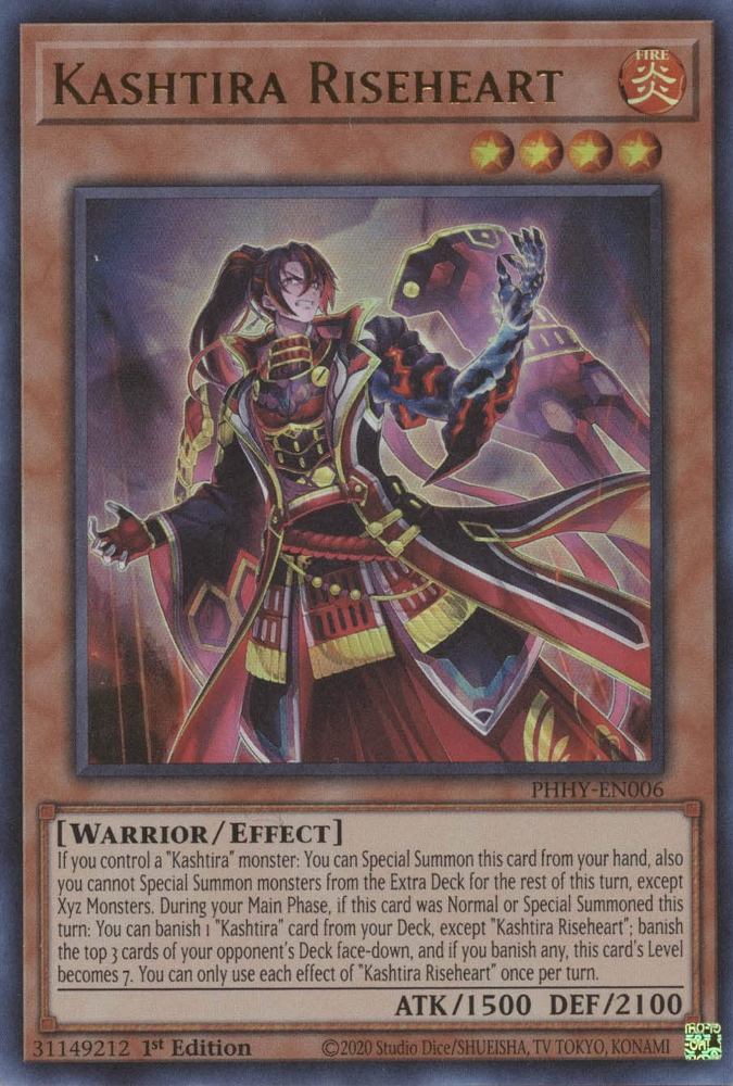 Kashtira Riseheart [PHHY-EN006] Ultra Rare | Fandemonia Ltd