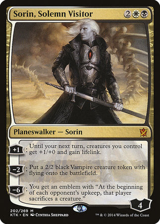 Sorin, Solemn Visitor [Khans of Tarkir] | Fandemonia Ltd