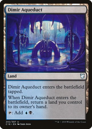 Dimir Aqueduct [Commander 2018] | Fandemonia Ltd