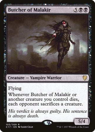 Butcher of Malakir [Commander 2017] | Fandemonia Ltd