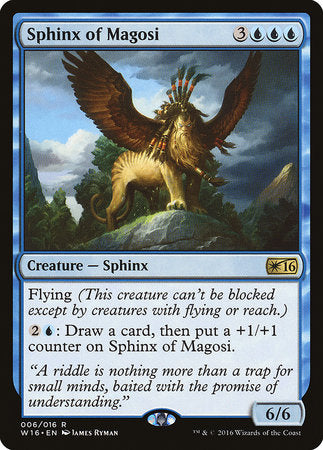 Sphinx of Magosi [Welcome Deck 2016] | Fandemonia Ltd