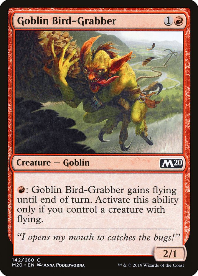 Goblin Bird-Grabber [Core Set 2020] | Fandemonia Ltd