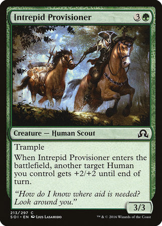 Intrepid Provisioner [Shadows over Innistrad] | Fandemonia Ltd