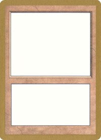 1998 World Championship Blank Card [World Championship Decks 1998] | Fandemonia Ltd