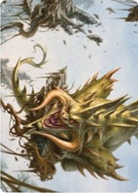 Canopy Baloth Art Card [Zendikar Rising Art Series] | Fandemonia Ltd