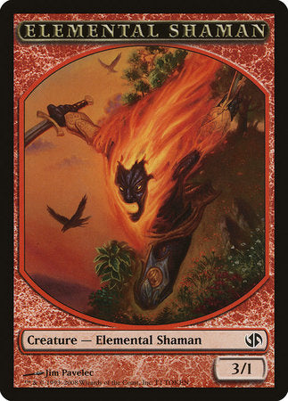 Elemental Shaman Token [Duel Decks: Jace vs. Chandra Tokens] | Fandemonia Ltd