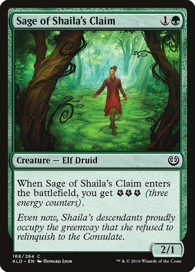 Sage of Shaila's Claim [Kaladesh] | Fandemonia Ltd