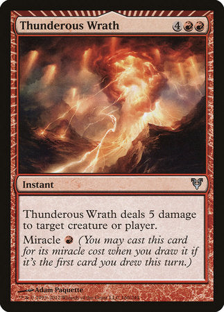 Thunderous Wrath [Avacyn Restored] | Fandemonia Ltd