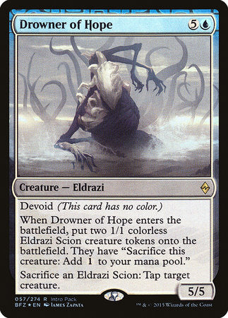 Drowner of Hope [Battle for Zendikar Promos] | Fandemonia Ltd