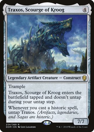 Traxos, Scourge of Kroog [Dominaria] | Fandemonia Ltd