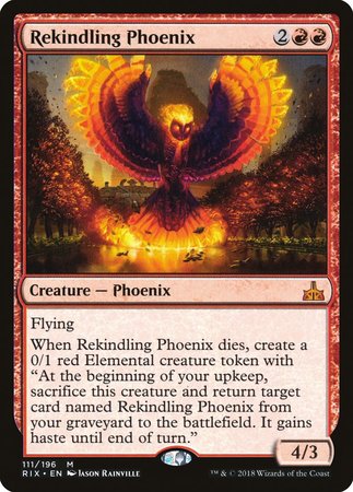 Rekindling Phoenix [Rivals of Ixalan] | Fandemonia Ltd