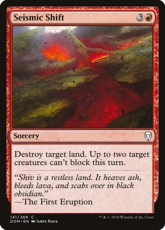 Seismic Shift [Dominaria] | Fandemonia Ltd