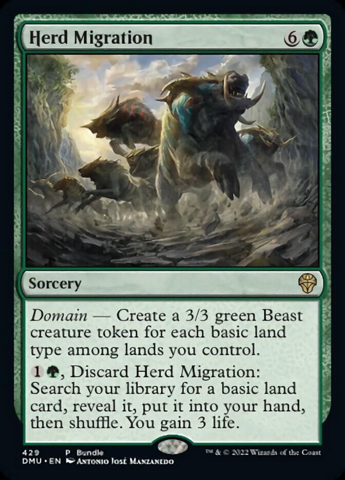 Herd Migration (Bundle) [Dominaria United] | Fandemonia Ltd