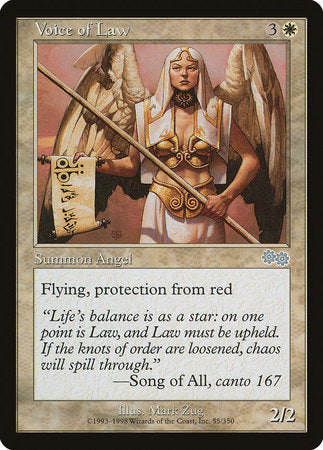 Voice of Law [Urza's Saga] | Fandemonia Ltd