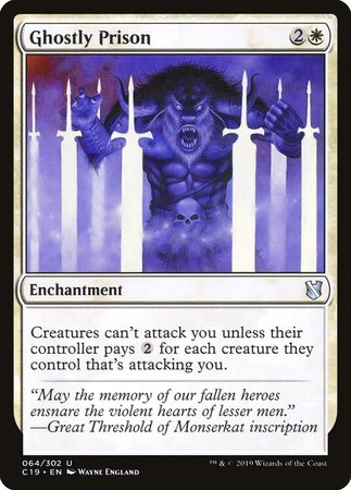 Ghostly Prison [Commander 2019] | Fandemonia Ltd